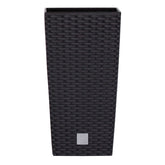 Prosperplast Rato Square Planter 26.2x26.2x26.6cm - Anthracite